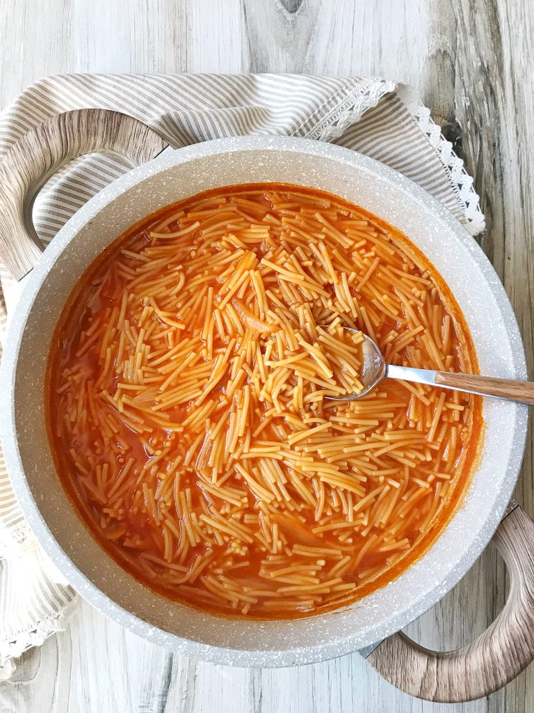 Cooked fideo