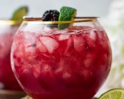 Blackberry Bourbon Smash
